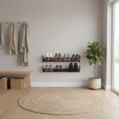 Nexa Nordic Rail | Stojak na buty, żelazo, montowany na ścianie 1