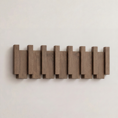 Nora Wieszak Ścienny | Składany, Drewniany, Skandynawski Design 0